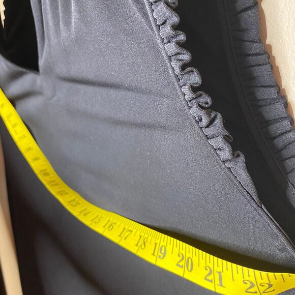 Michael Kors Black Sleeveless Ruffled Mini Dress - every closet must have staple - Picture 6 of 12